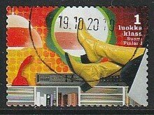 2010 Finland - Sc 1361 - used VF - 1 single - 60s & 70s era room furnishings