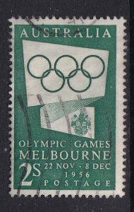 Australia   #286  used   1955 Olympic Games at Melbourne