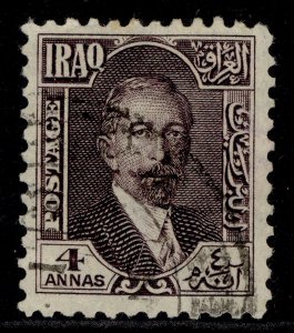 IRAQ GV SG85, 4a slate-purple, FINE USED.