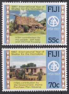 Fiji Sc #572-573 Mint Hinged