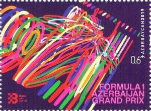 Azerbaijan 2019 MNH Stamps Sport Racing Cars Race