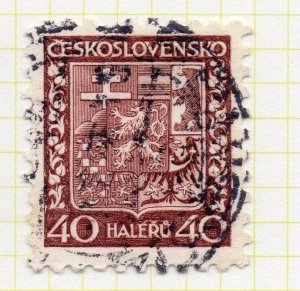 Czechoslovakia 1929-37 Early Issue Fine Used 40h. 101158