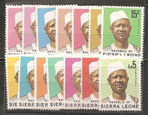 Sierra Leone SC 422-35 MNH