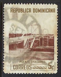 Dominican Republic 521 VFU BRIDGE 541G-2