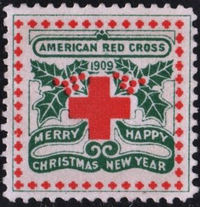 WX5 Christmas Seal (1909) No Gum