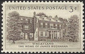 # 1081 MINT NEVER HINGED WHEATLAND