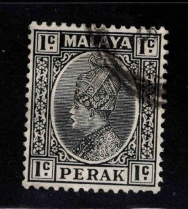 MALAYA Perak Scott 69 Used Sultan Iskandar stamp