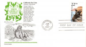 #2329 CA Sea Lion Aristocrat FDC