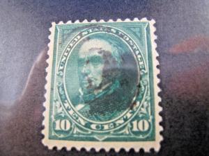 U.S. SCOTT #258     Used