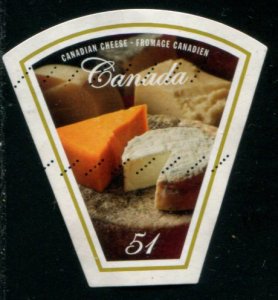 2170 Canada 51c Four Types of Cheese SA, used