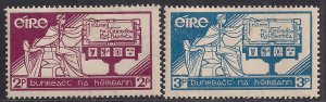 Ireland 1937 KGV1 Set Constitution Day MM SG 105 - 106 ( 246 )