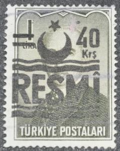 DYNAMITE Stamps: Turkey Scott #O35 - USED