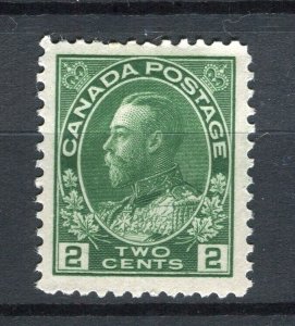 CANADA; 1922 early GV portrait issue Mint hinged 2c. value