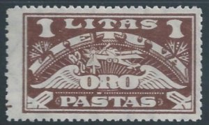 Lithuania #C35 MH 1L Flight