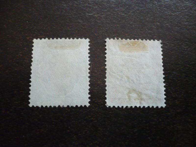 Stamps - India - Scott# 126-127 - Used Partial Set of 2 Stamps