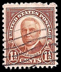 # 684 USED WARREN G. HARDING