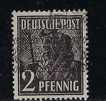 Germany AM Post Scott # 600, used