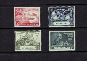 St Helena: 1949, 75th Anniversary of the UPU, MLH set