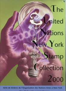 UNITED NATIONS 2000  COLLECTION COMPLETE SINGLES NEW YORK & BOOKLET FD CANCELED