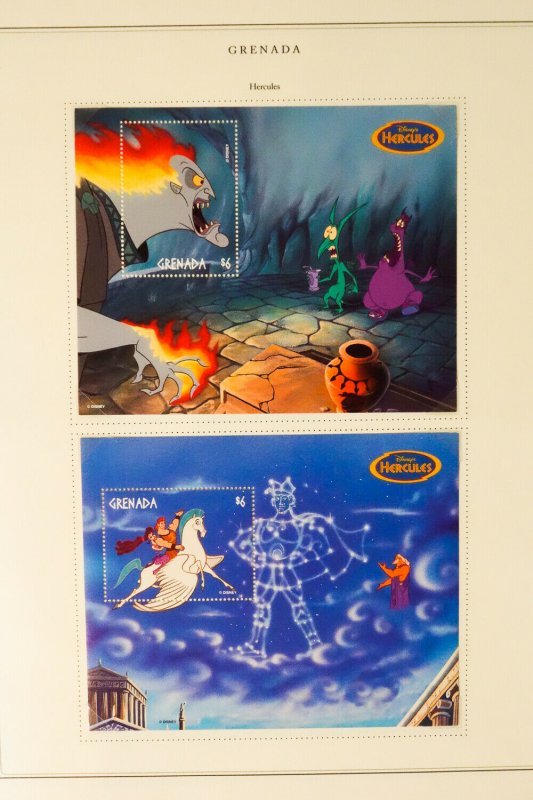 Grenada Mint NH 1980s Disney Stamp Collection