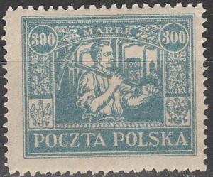 Poland #190  MNH  CV $6.00 (K570)