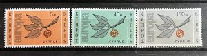 Cyprus #262-264 MLH Set