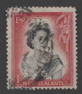 New Zealand Scott 297 Used QE2 stamp