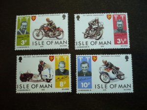 Stamps - Isle of Man - Scott# 40-43 - Mint Never Hinged Set of 4 Stamps