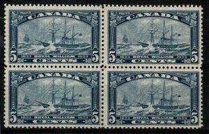 Canada Scott 204 Mint NH block [TE975]