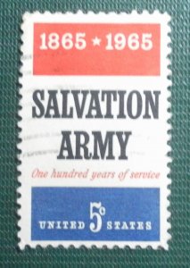 USA 5c Salvation Army 1865 - 1965  / 2385