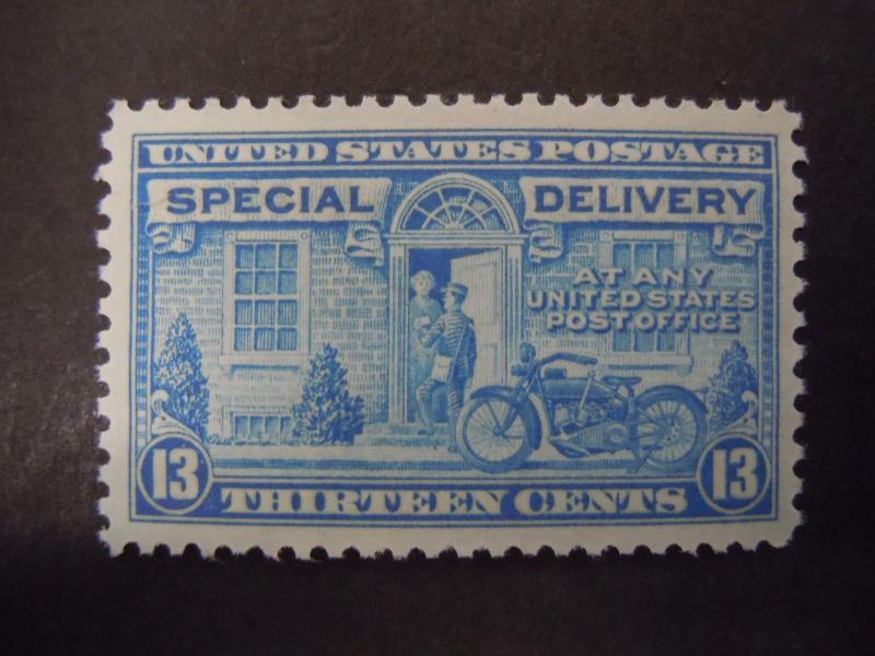 1944 #E17 13c Motorcycle Special Delivery  MNH OG VF