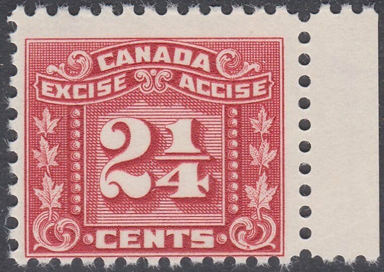 CANADA Revenue : Excise  2¼c FX63 fresh MNH.................................J908