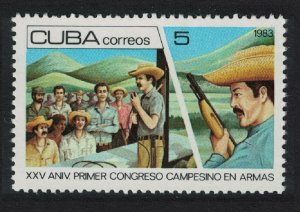 Caribic Peasants in Arms Congress 1983 MNH SG#2912