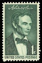 1113 Abraham Lincoln F-VF MNH single