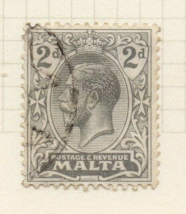 Malta 1921-22 Early Issue Fine Used 2d. 321549