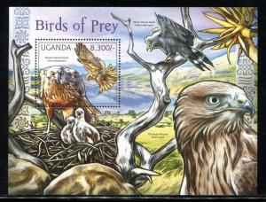 Uganda, MNH Birds: Tawny Eagle Bateleur Western Osprey Harrier 2012 x18967