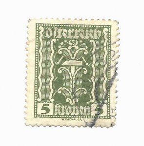 Austria 1922 - U - Scott #255 *