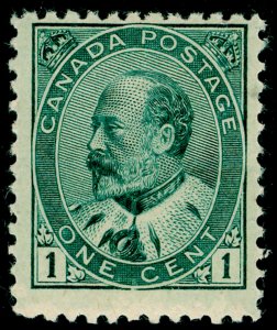 CANADA SG174, 1c deep green, M MINT. Cat £35. 