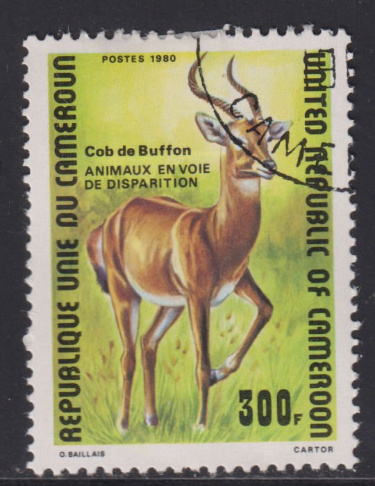 Cameroun 679 Buffon's Antelope 1980