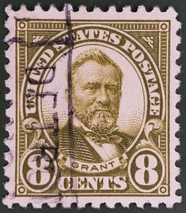 United States, Scott #560, XF-S used