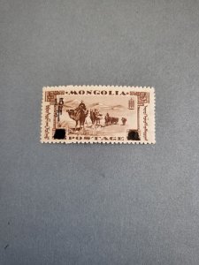 Stamps Mongolia Scott #74D nh