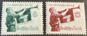 GERMANY # 463-464--MINT/NEVER HINGED**--COMPLETE SET--1935