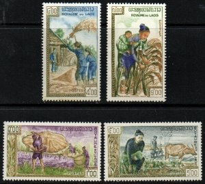 Laos Sc #81-84 MNH