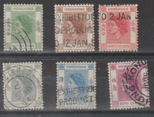 Hong Kong SC187, 188, 189, 190, 191, 192 Used