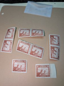 Bolivia # 252 X10 mnh