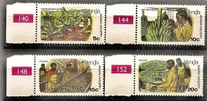 South Africa-Venda  28-31 MNH 1980 Tea Cultivation