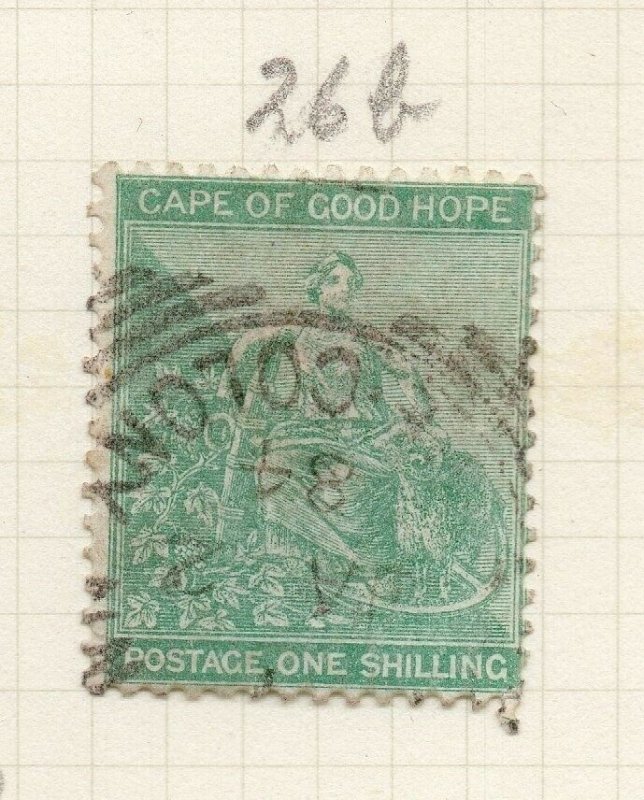 Cape of Good Hope 1864 Early Issue Fine Used 1S. 284444