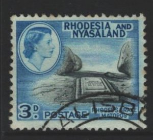 Rhodesia and Nyasaland Sc#162 Used