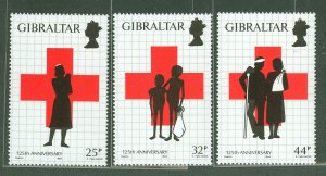 Gibraltar #549-551 Mint (NH) Single (Complete Set)