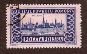 Poland - Scott # 642  - used